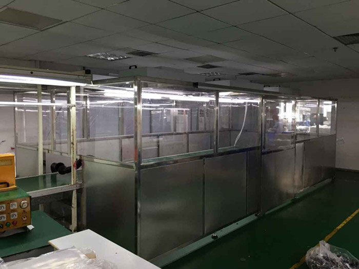 可拓展?jié)崈襞镉址Q為連體凈化棚或者可連接無塵棚，層流工作棚